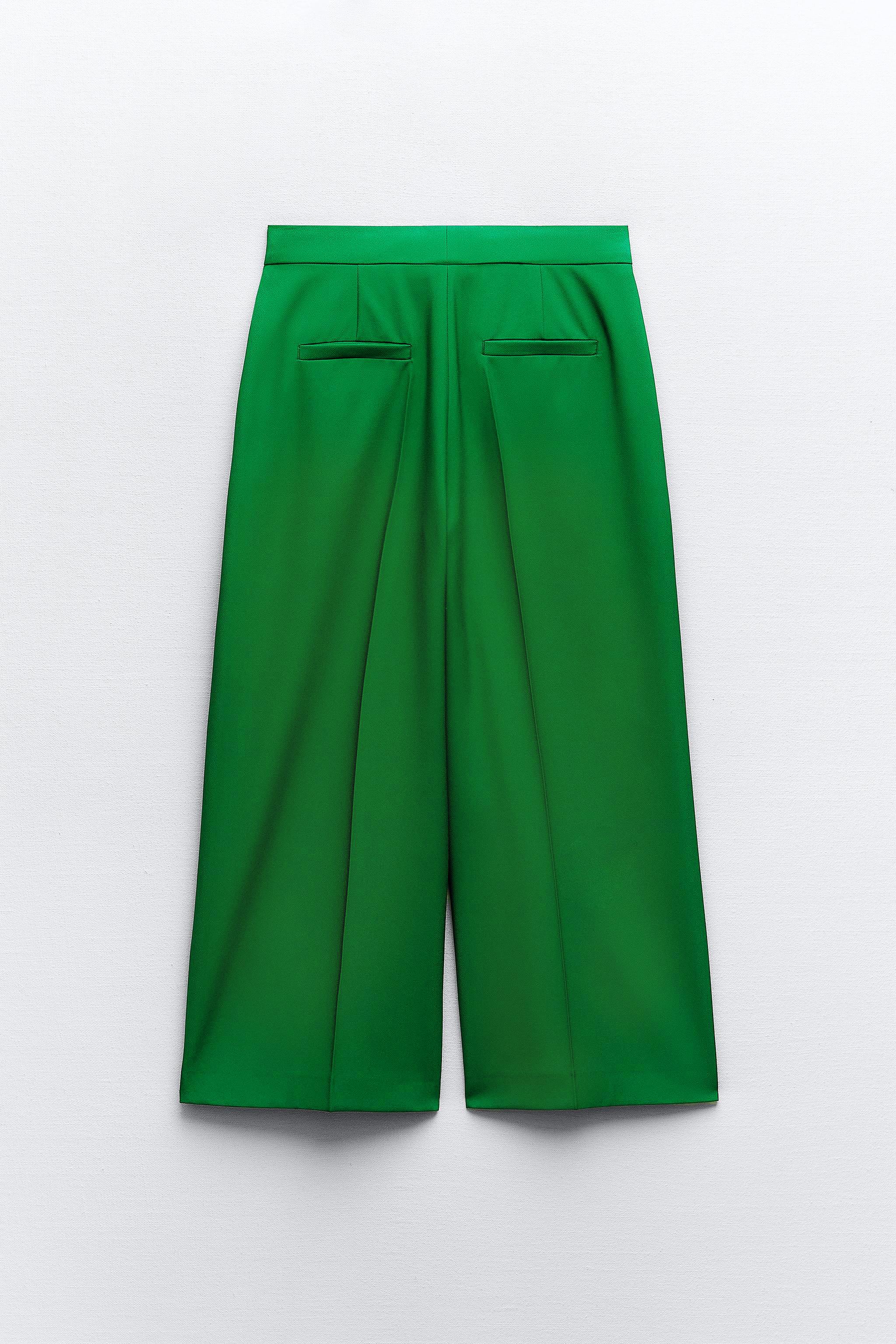 Women´s Green Pants | Explore our New Arrivals | ZARA United States