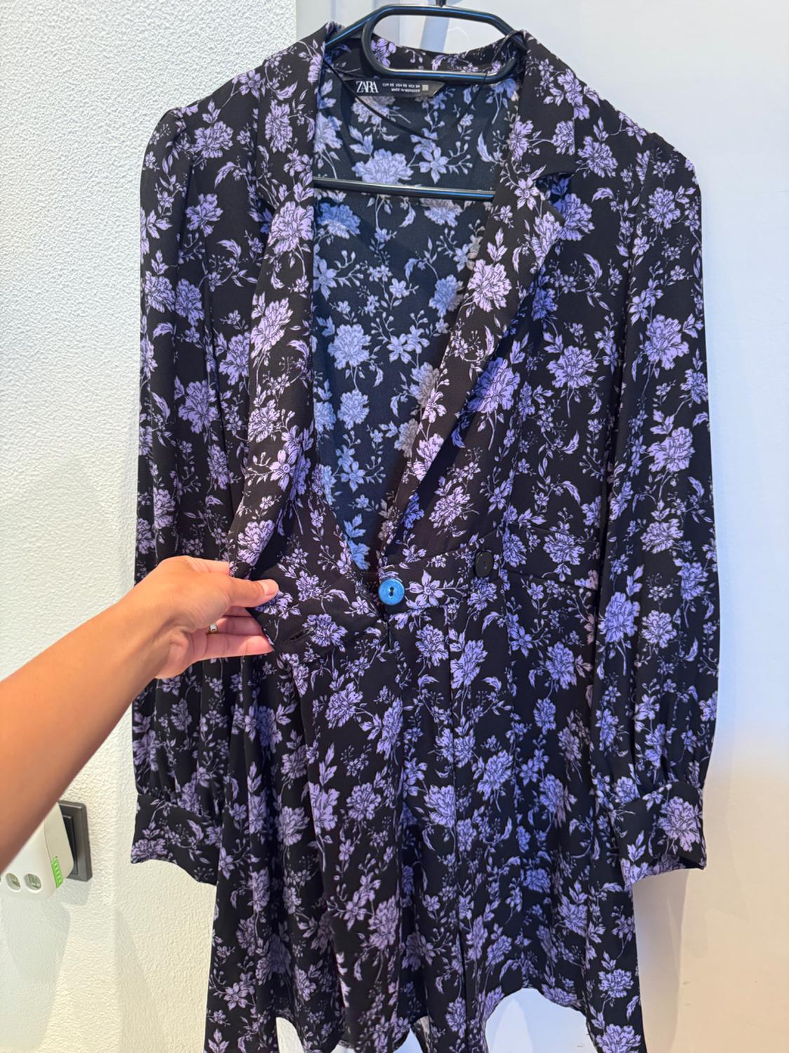 PRINTED BLAZER JUMPSUIT - Image 4