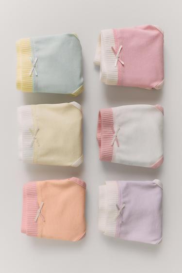 Zara 6-14 YEARS/ SIX-PACK OF CONTRAST UNDERWEAR - Multicolored
