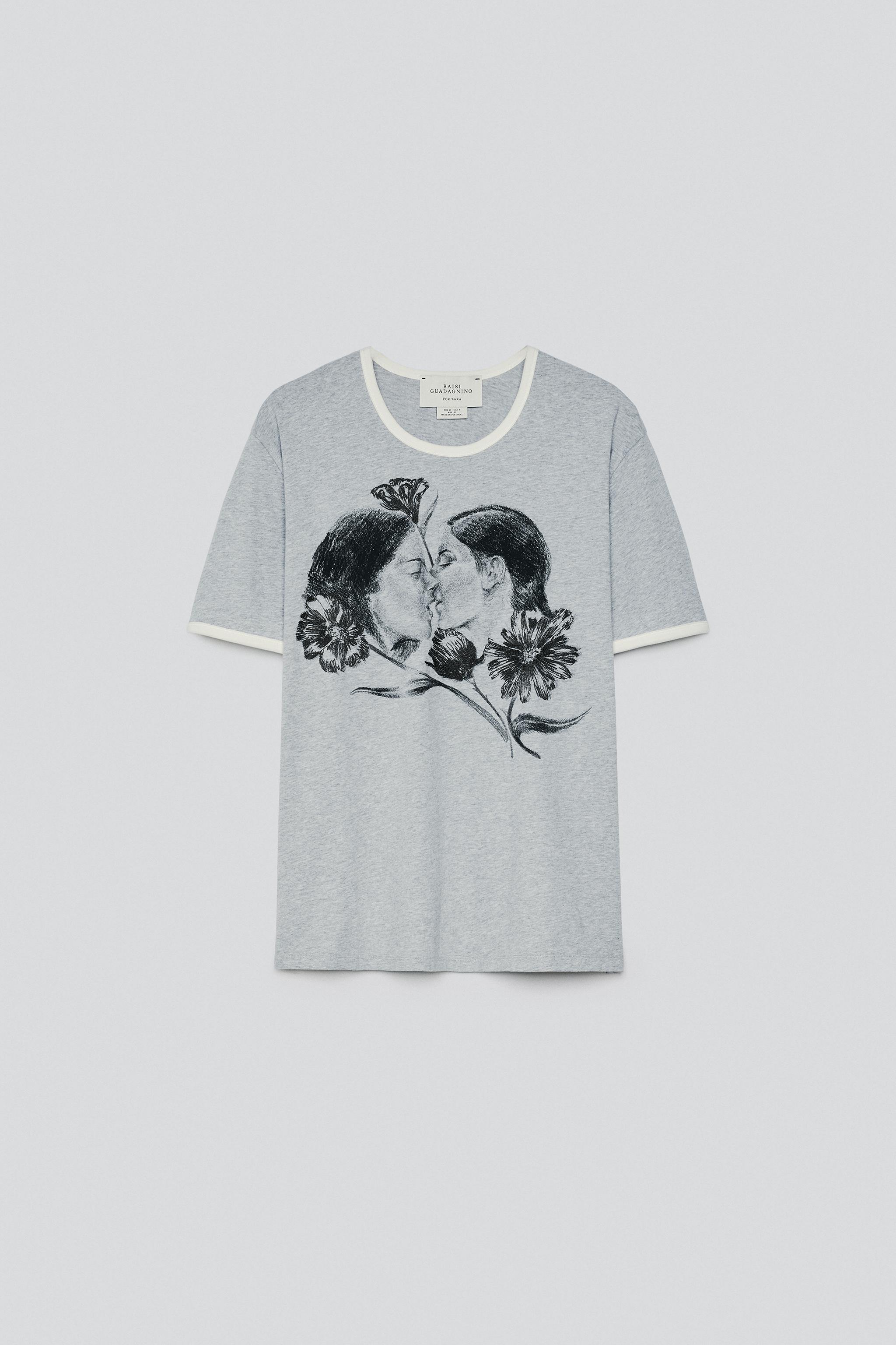 FLORAL PRINT T-SHIRT