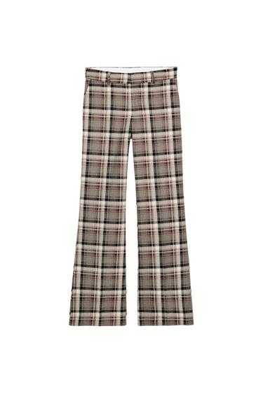 CHECKED TROUSERS