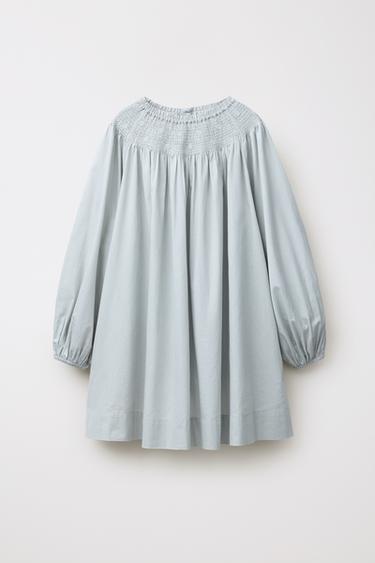 TUNIQUE DE PYJAMA NID D'ABEILLE ÉDITION LIMITÉE - Gris bleu de Zara - Image 0