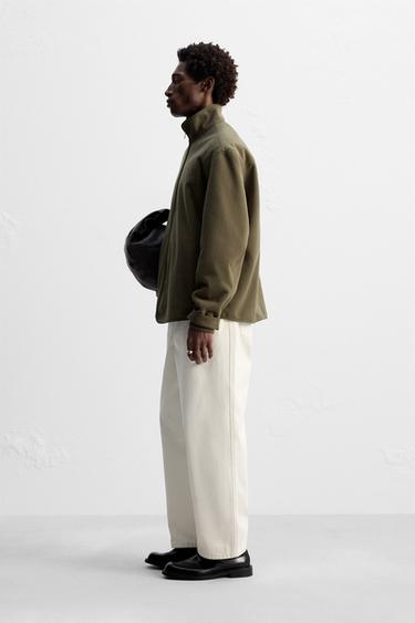 SURCHEMISE POLAIRE - Marron / Vert de Zara - Image 3