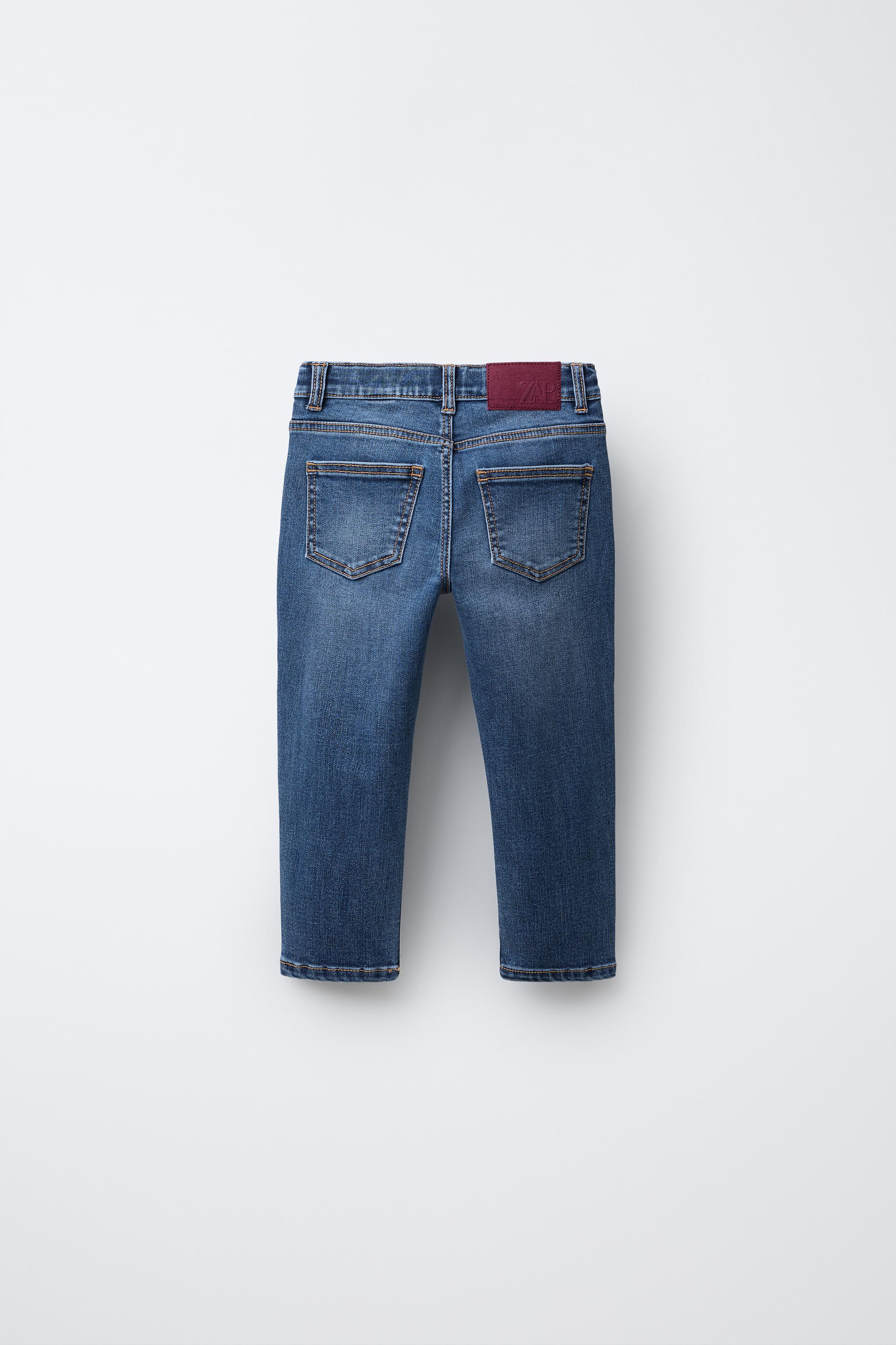 SKINNY DENIM PANTS - Blue | ZARA United States