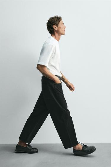 JEAN FUSELÉ LARGE - Noir de Zara - Image 5