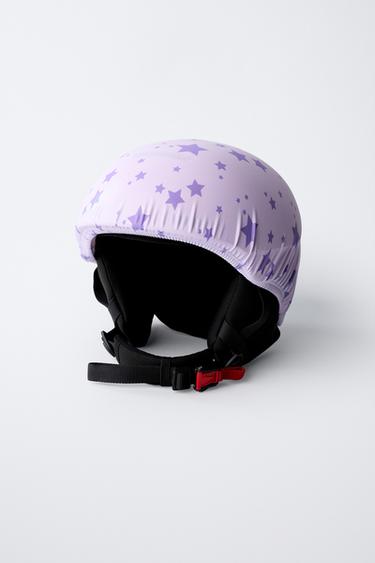 HOUSSE CASQUE ÉTOILES BRILLANTES COLLECTION SKI - Mauve de Zara - Image 3