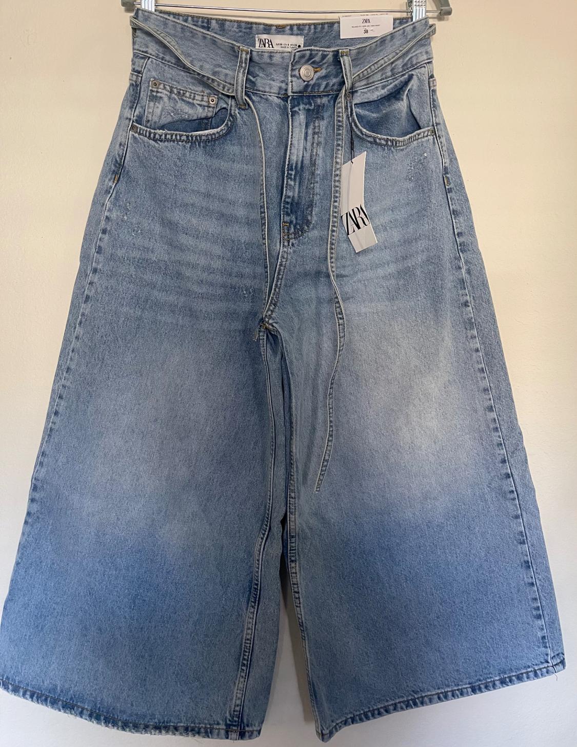 ZW HIGH RISE CULOTTE JEANS