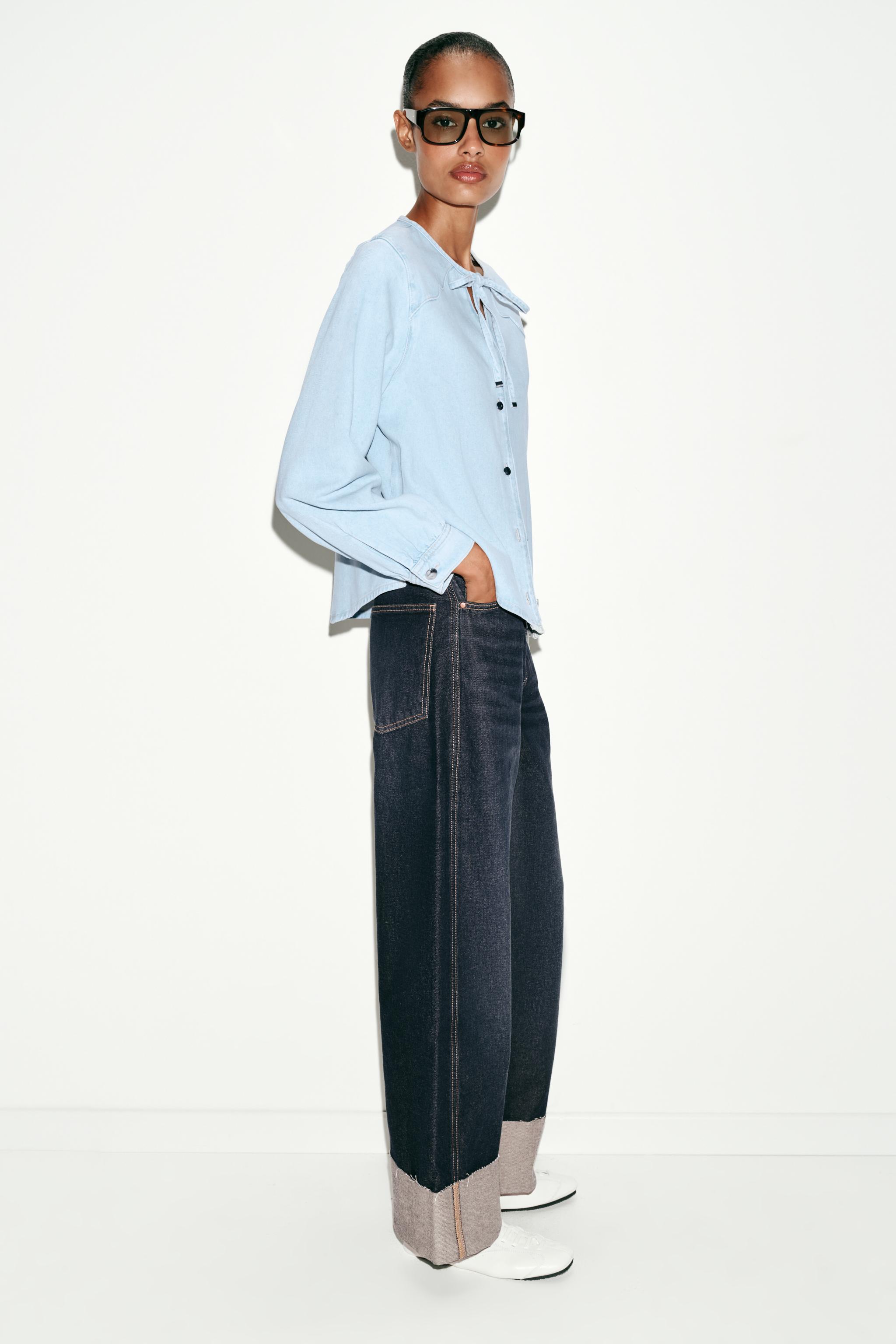 Z1975 TIED DENIM SHIRT