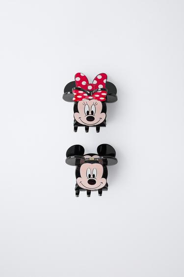 MICKEY AND MINNIE MOUSE © DISNEY TWO-PACK HAIR CLIPS - Red by Zara