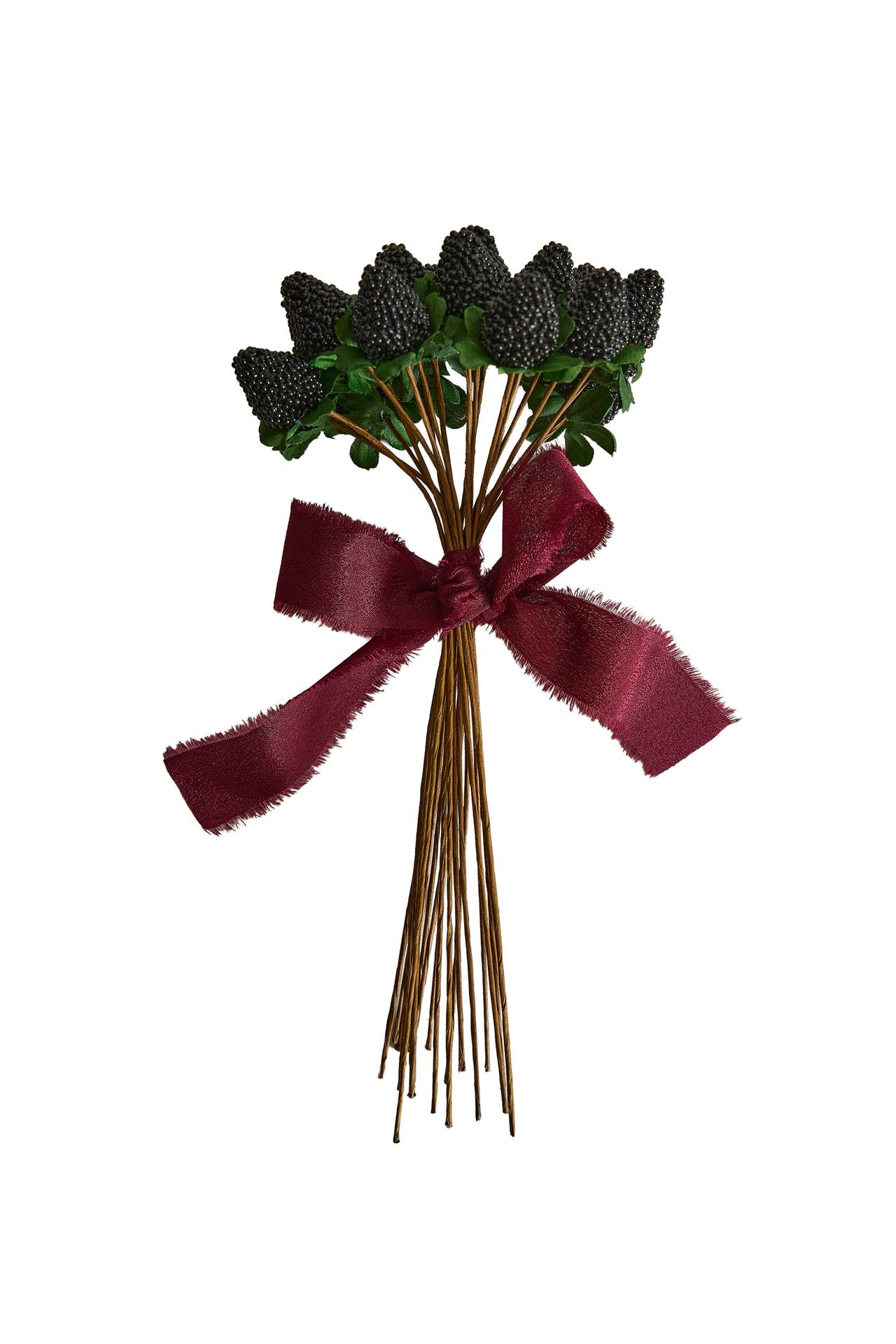 Christmas Blackberry Spray Decorations (Pack of 20)