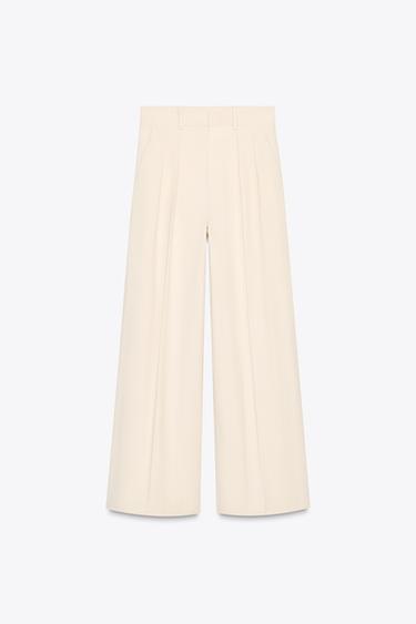 ZW COLLECTION ダーツパンツライトゴールデンブラウンZaraのZW COLLECTION ダーツパンツ - ライトゴールデンブラウン 