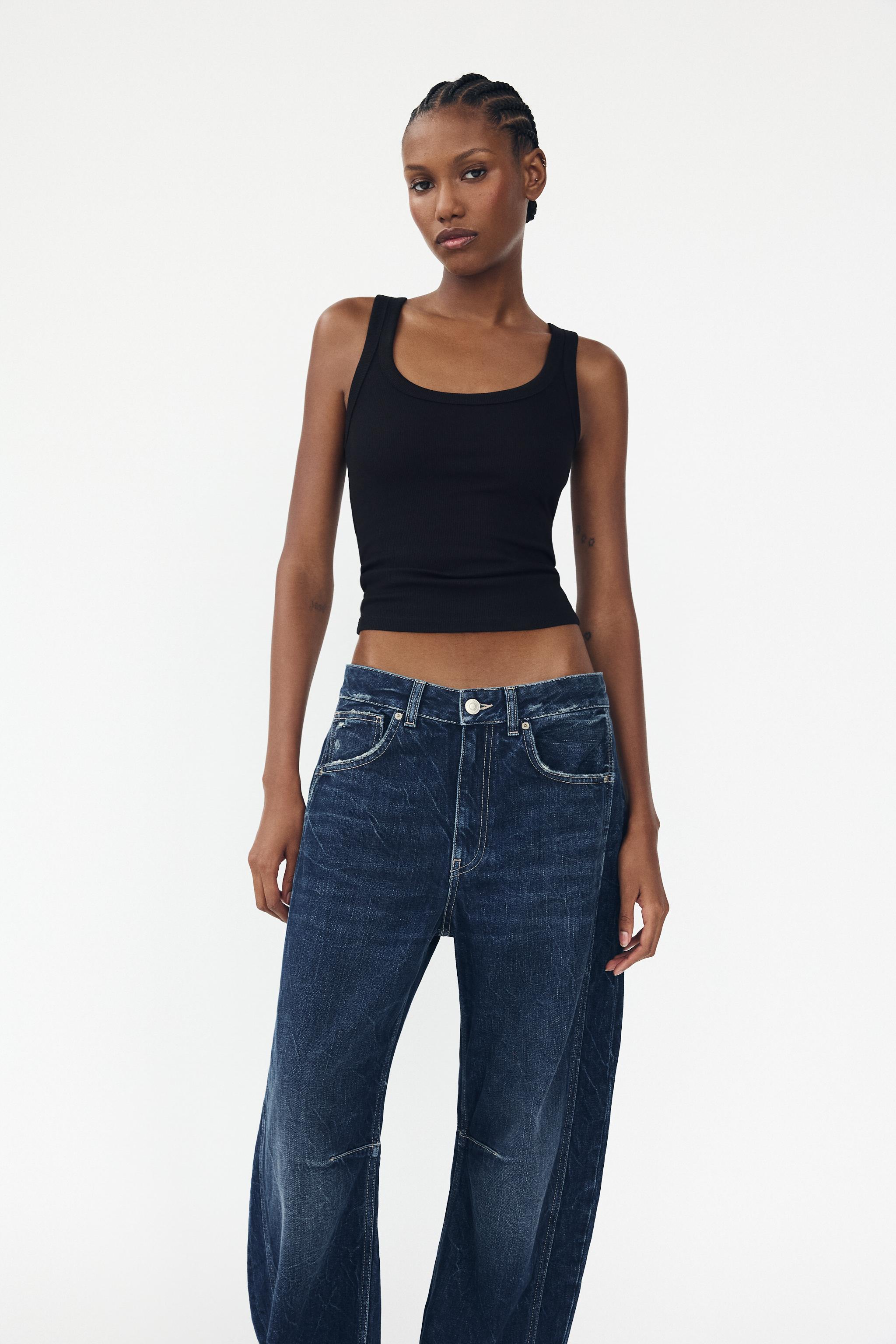 Low waist boyfriend jeans best sale