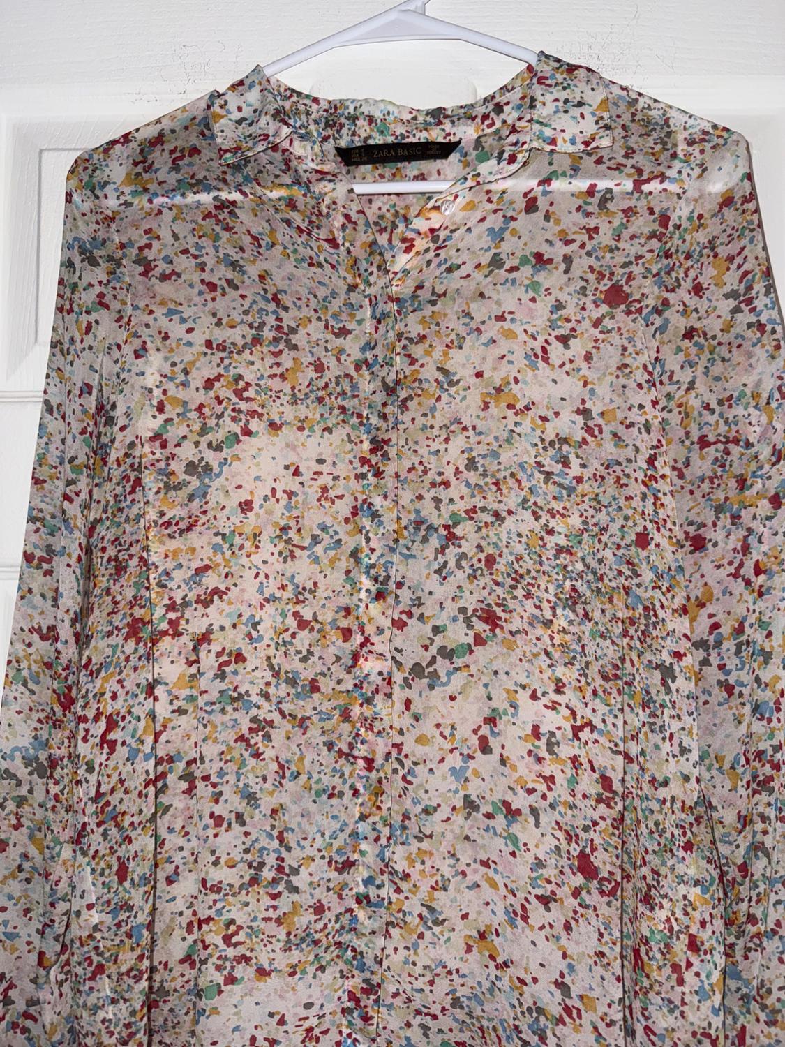 MULTICOLOR PRINTED BLOUSE - Image 3