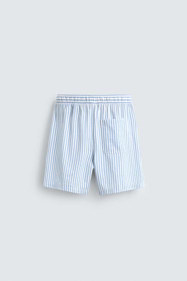 SHORT À RAYURES - Rayures de Zara - Image 8