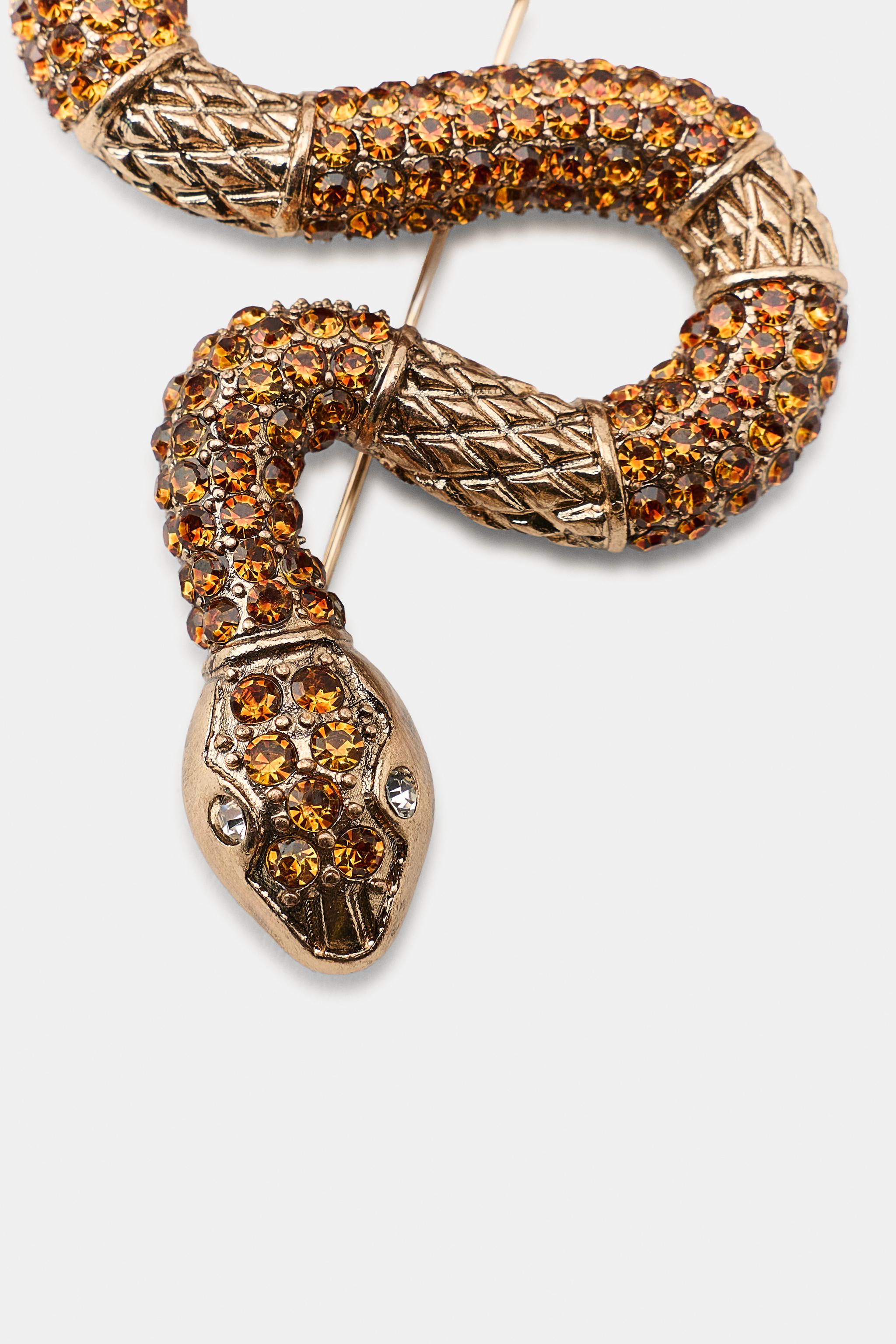 FERMOIR SERPENT BRILLANT