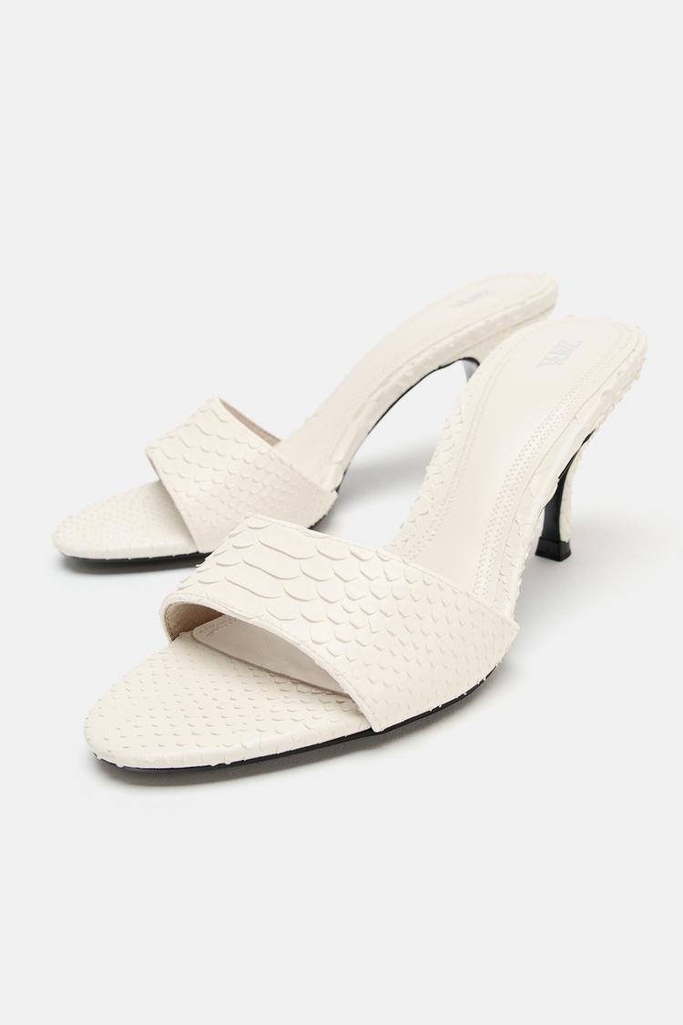 SANDALIAS DE TACÓN CON ESTAMPADO 3