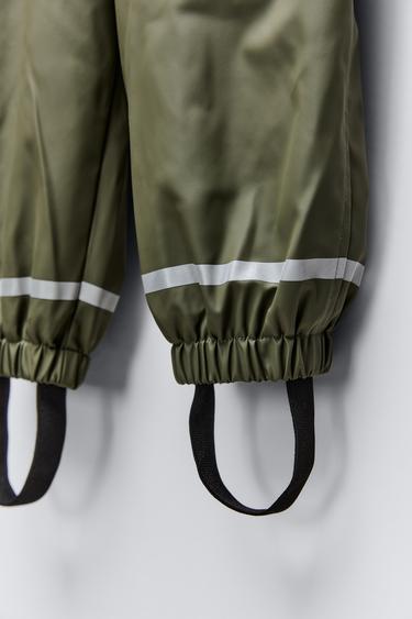 SALOPETTE EFFET GOMME - vert kaki-moyen de Zara - Image 3