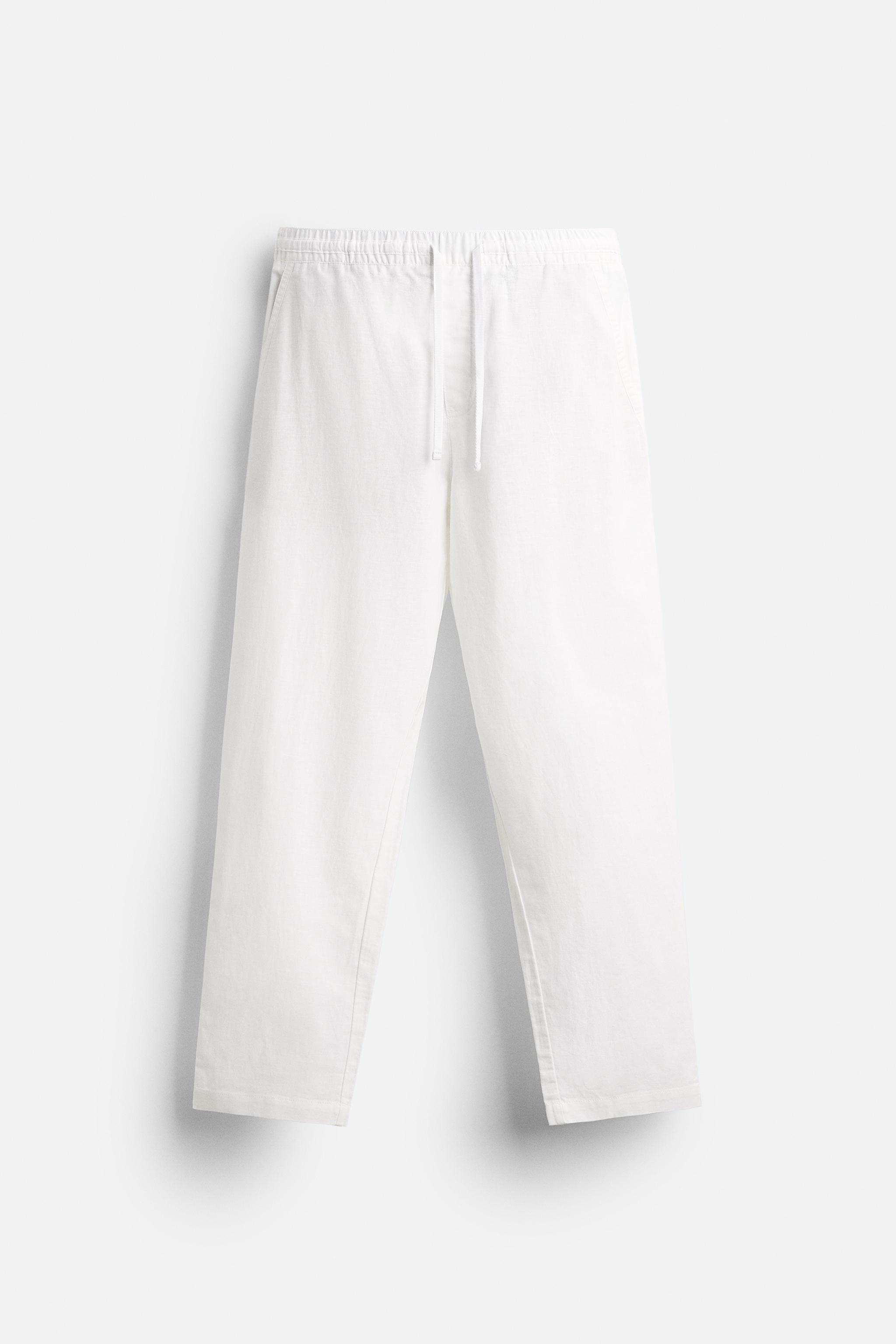Zara linen pants mens hotsell
