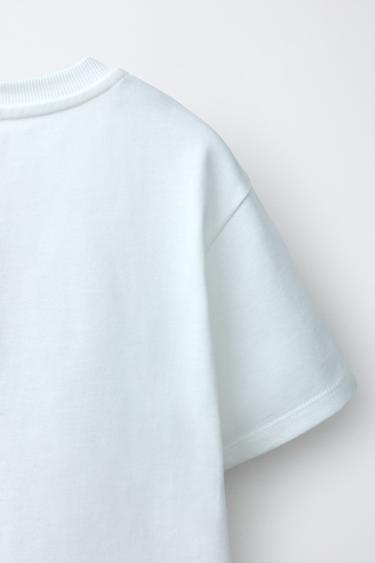 BEACH PHOTOGRAPHIC PRINT T-SHIRT - White by Zara - Image 3