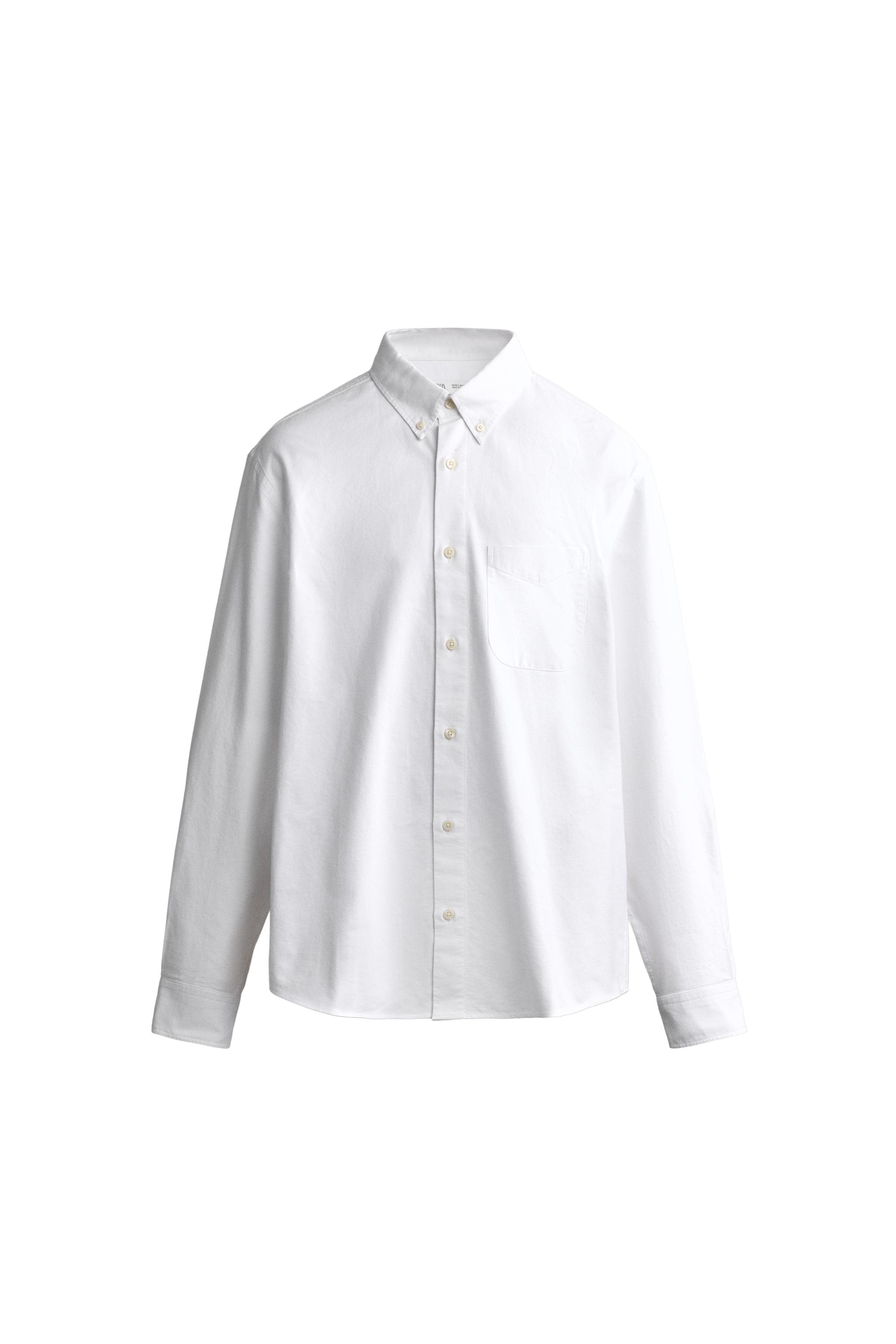 CAMISA REGULAR FIT ESTRUCTURA OXFORD