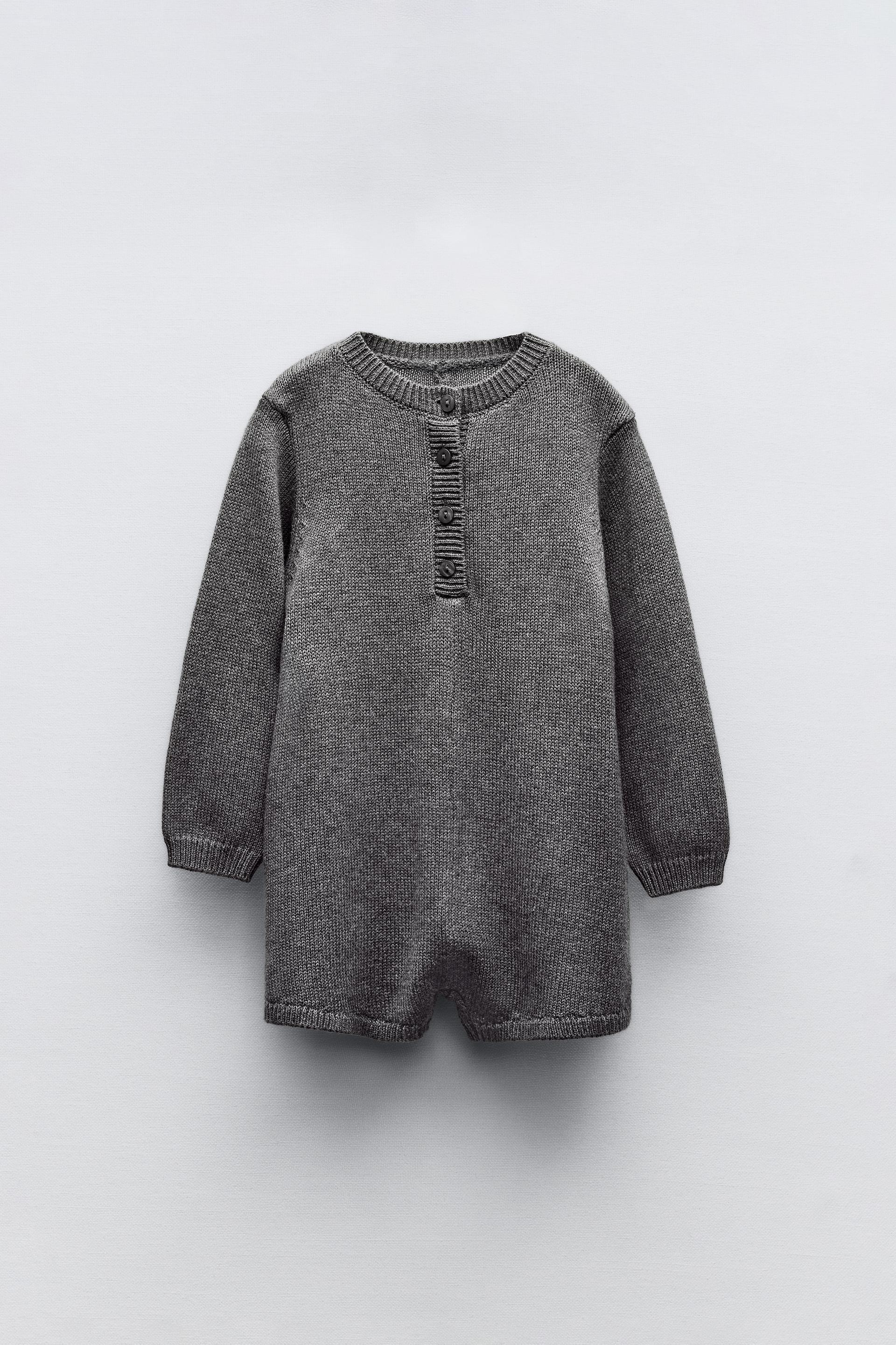 Zara shops baby knitted jumpsuit