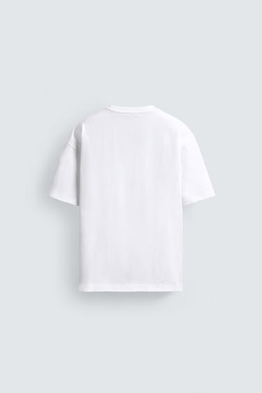T-SHIRT BASIQUE HEAVYWEIGHT /03 - Blanc de Zara - Image 6