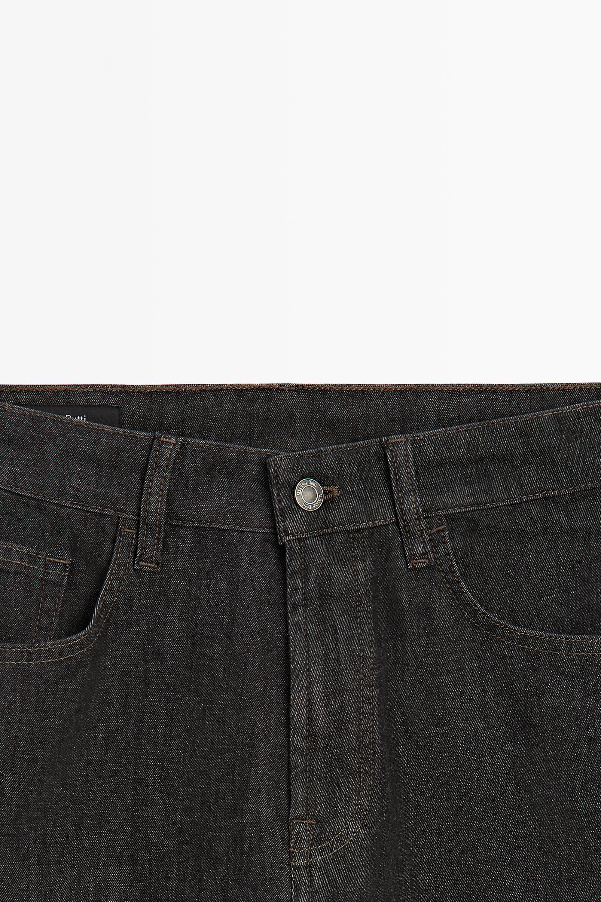 Jean tapered léger désencollé