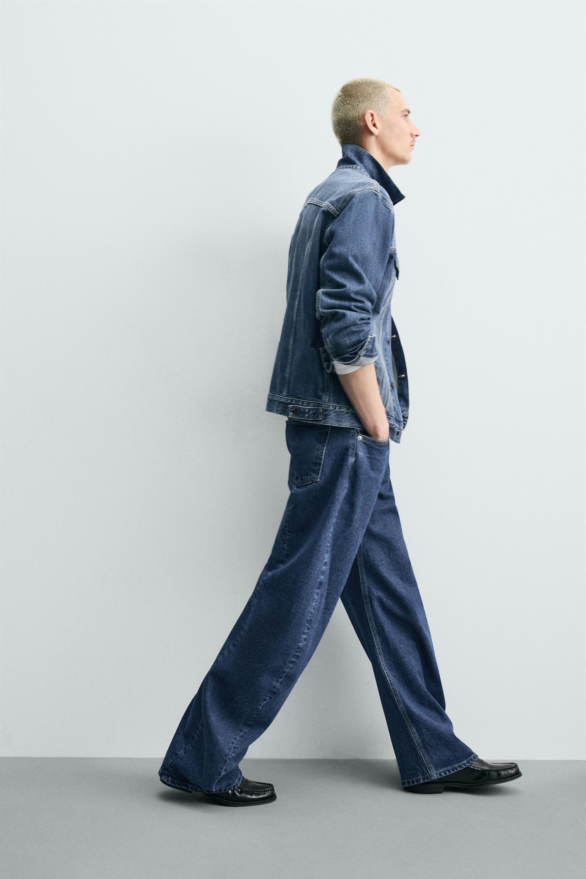 JEAN BARREL FIT AVEC COUTURE TORSADÉE