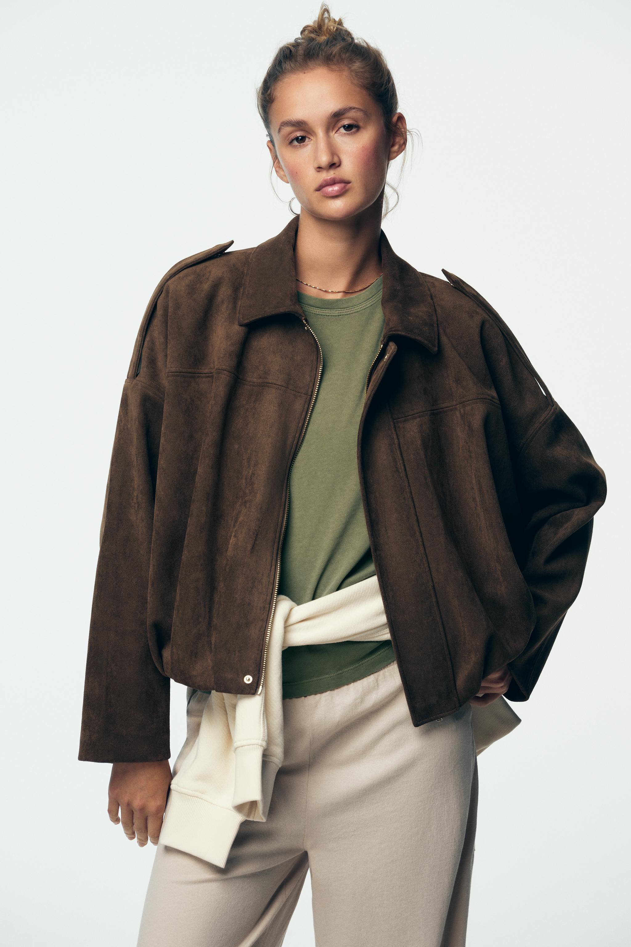 ジャケット・アウター ZARA ライトアウター (ブラウン・茶色) | メンズ | ZARA 日本
