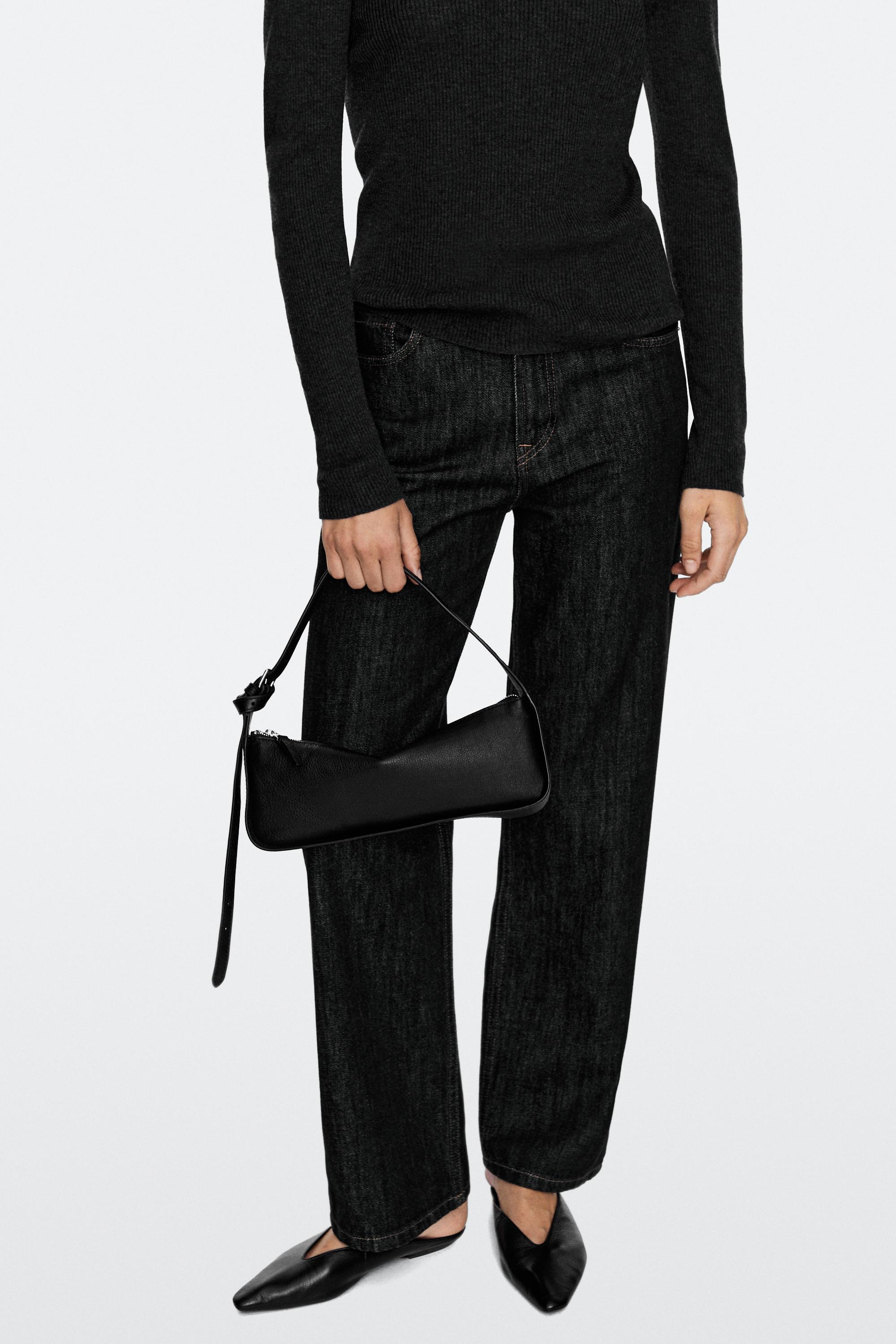 Mini sac porté épaule en cuir