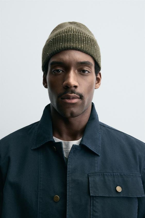 SHORT TEXTURED WEAVE HAT