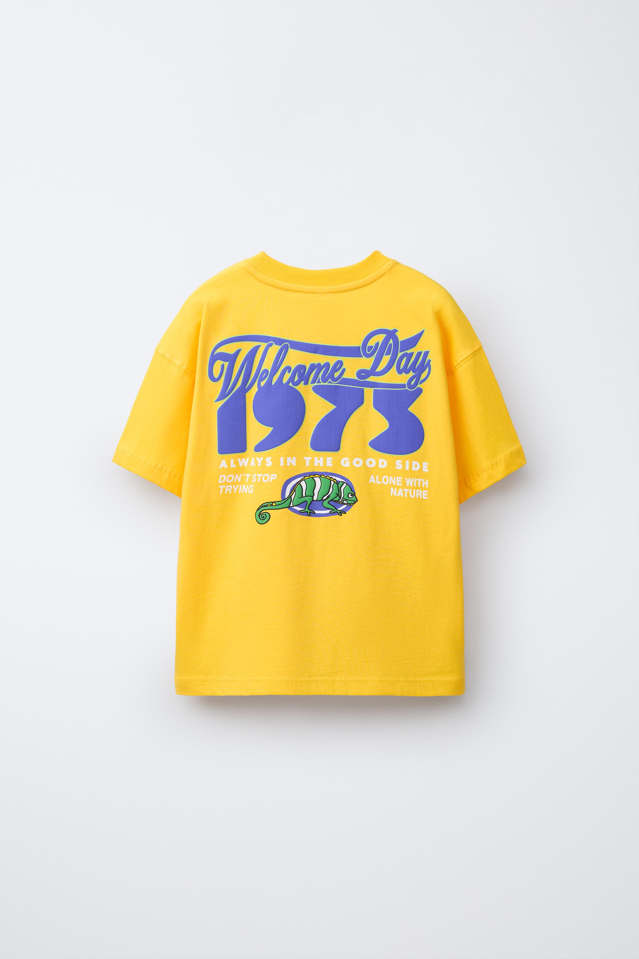 RAISED PRINT T-SHIRT