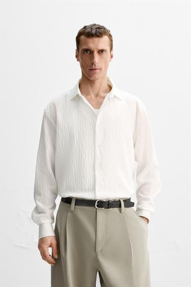 LIMITED EDITION STRIPED SHIRT - striped by Zara - Image 1