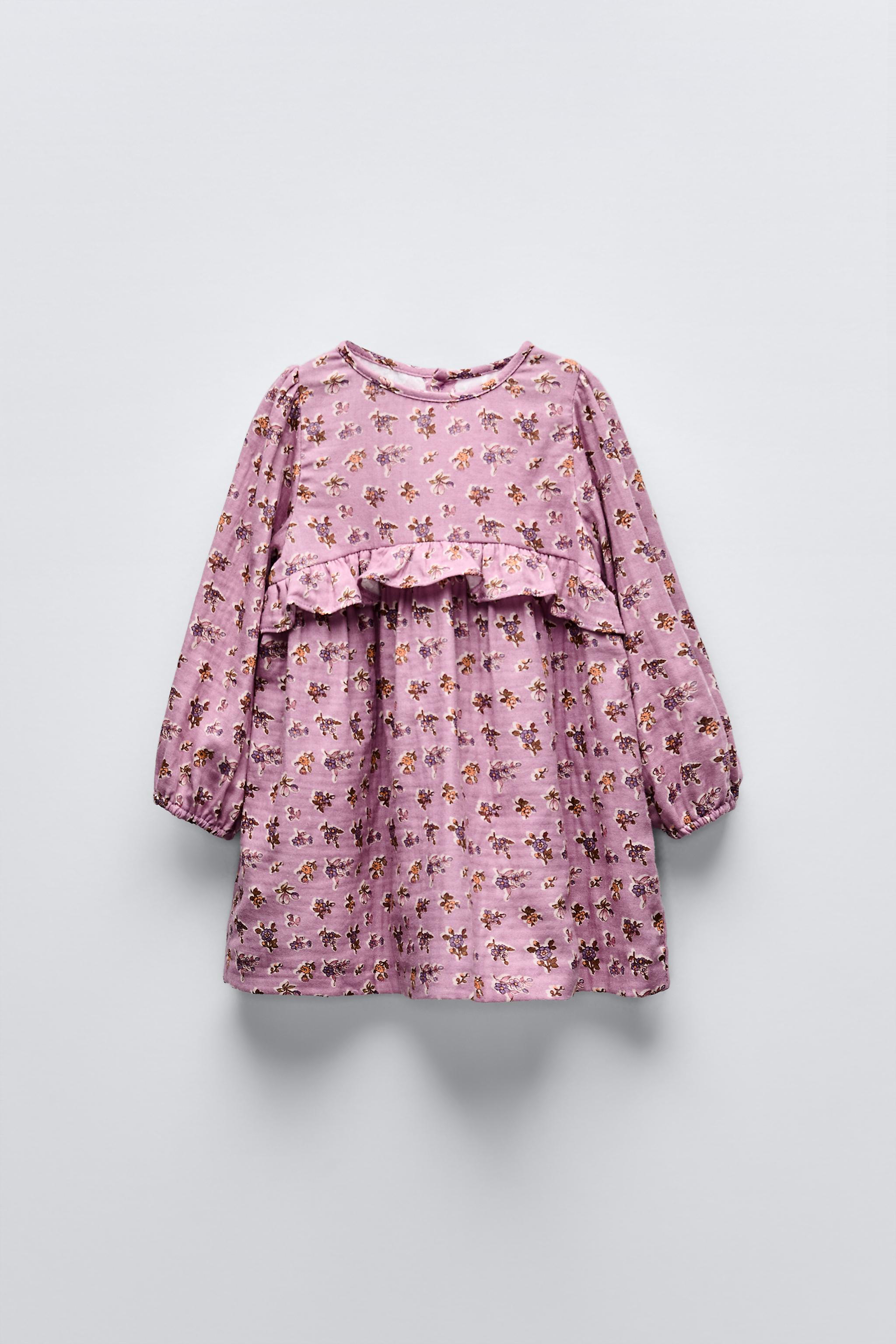 Zara kids girls RUFFLED on sale RHINESTONE DRESS 9 YEARS