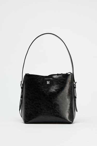 BOLSO MINI SACA - Negro de Zara