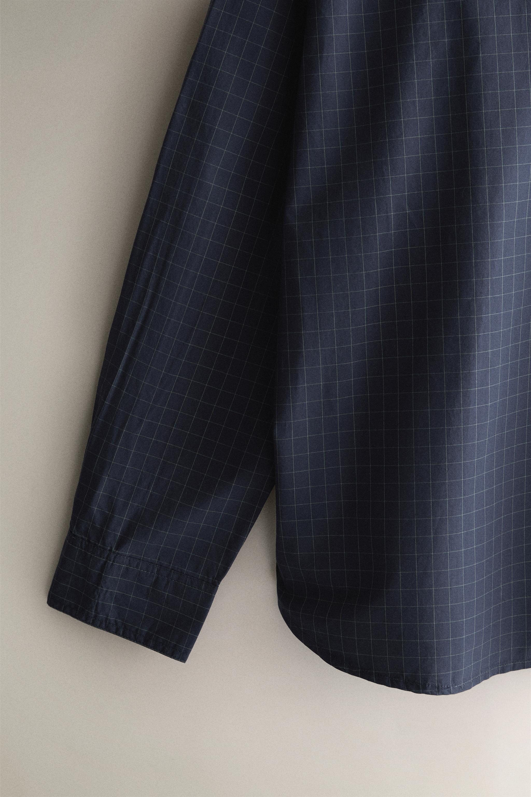 PLAID COTTON SHIRT