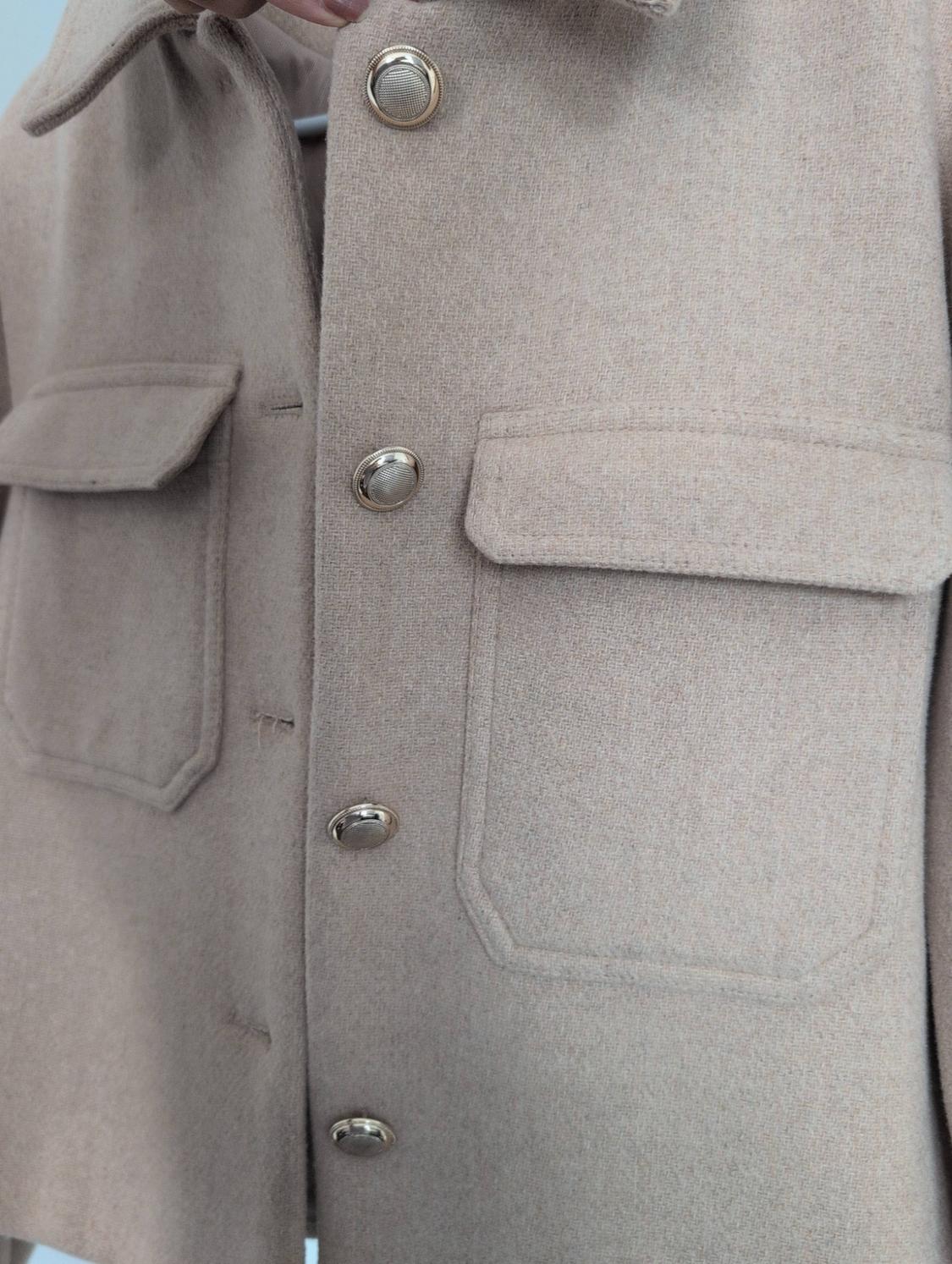 SHORT WOOL BLEND JACKET - Image 8