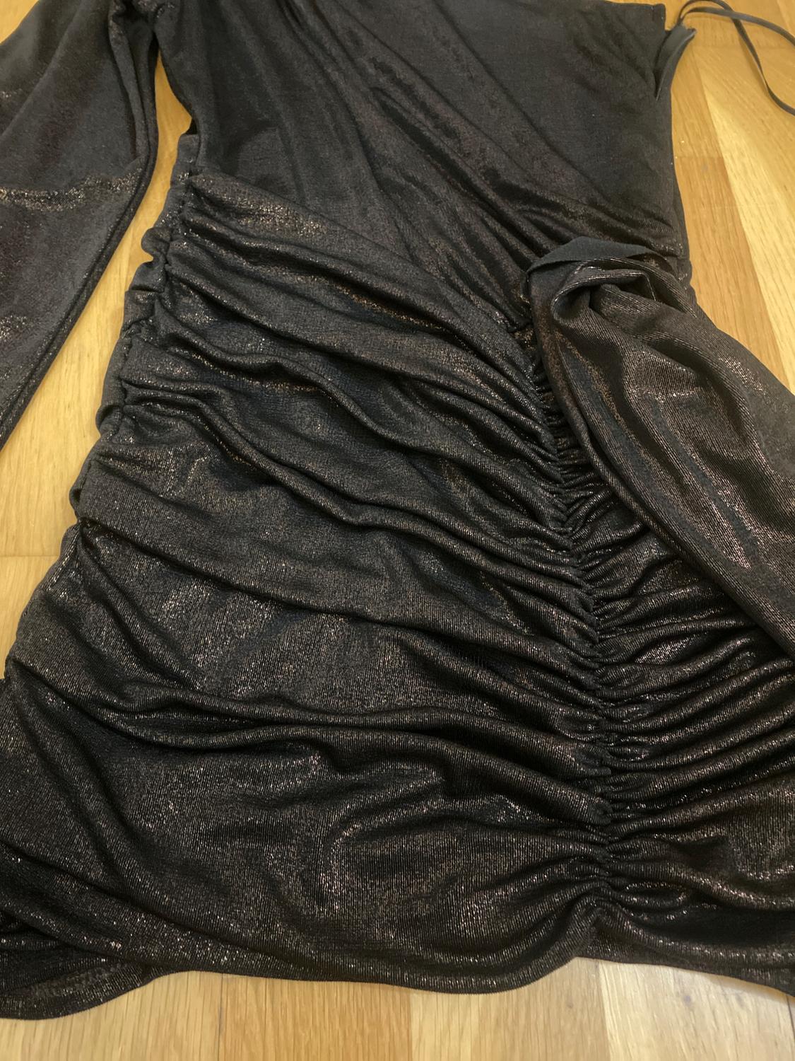 ASYMMETRIC DRESS WITH RHINESTONES - Image 2