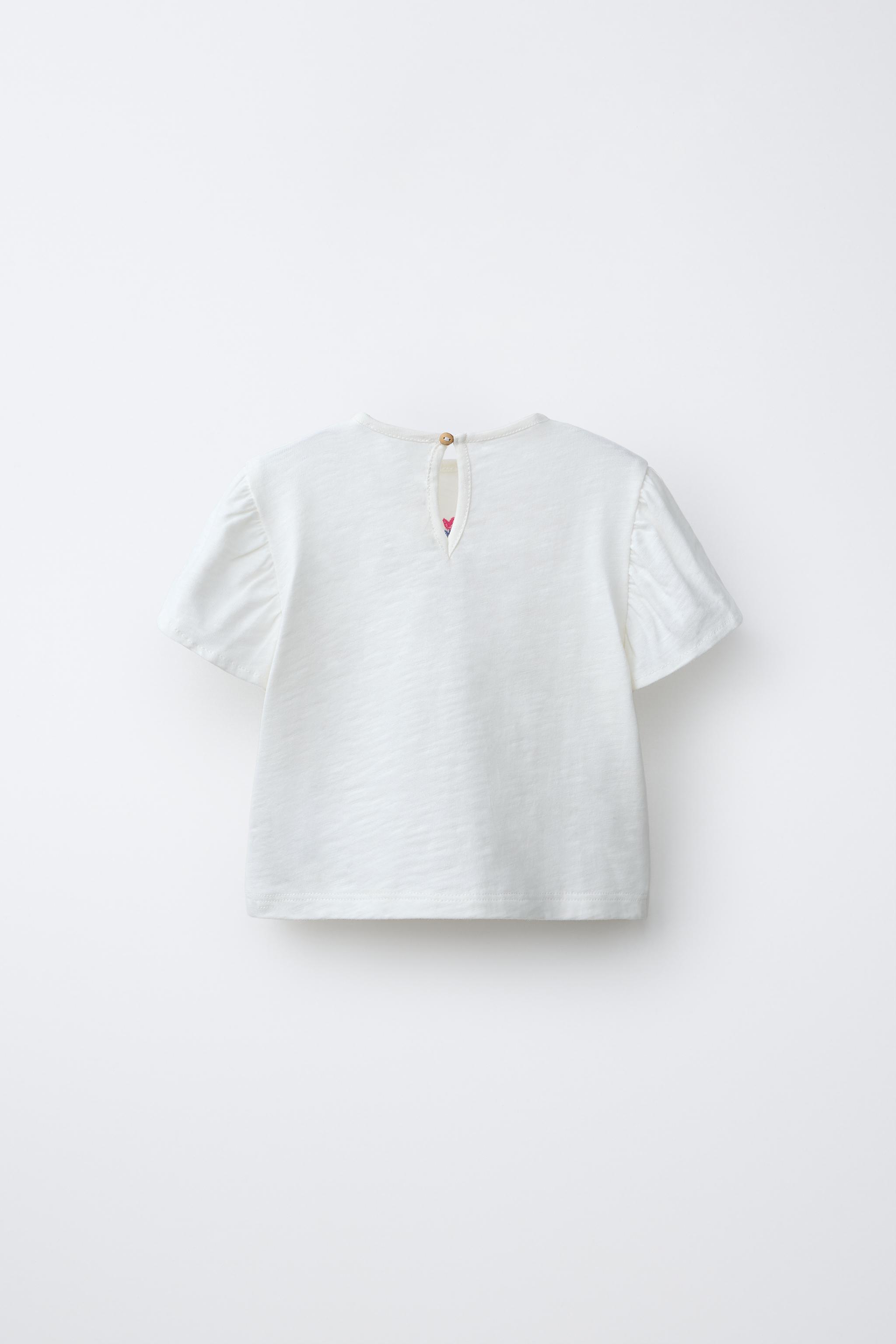 EMBROIDERED FLORAL T-SHIRT