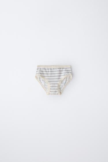 2-6 YEARS/ SIX-PACK OF PRINTED BRIEFS - camel by Zara - Image 1
