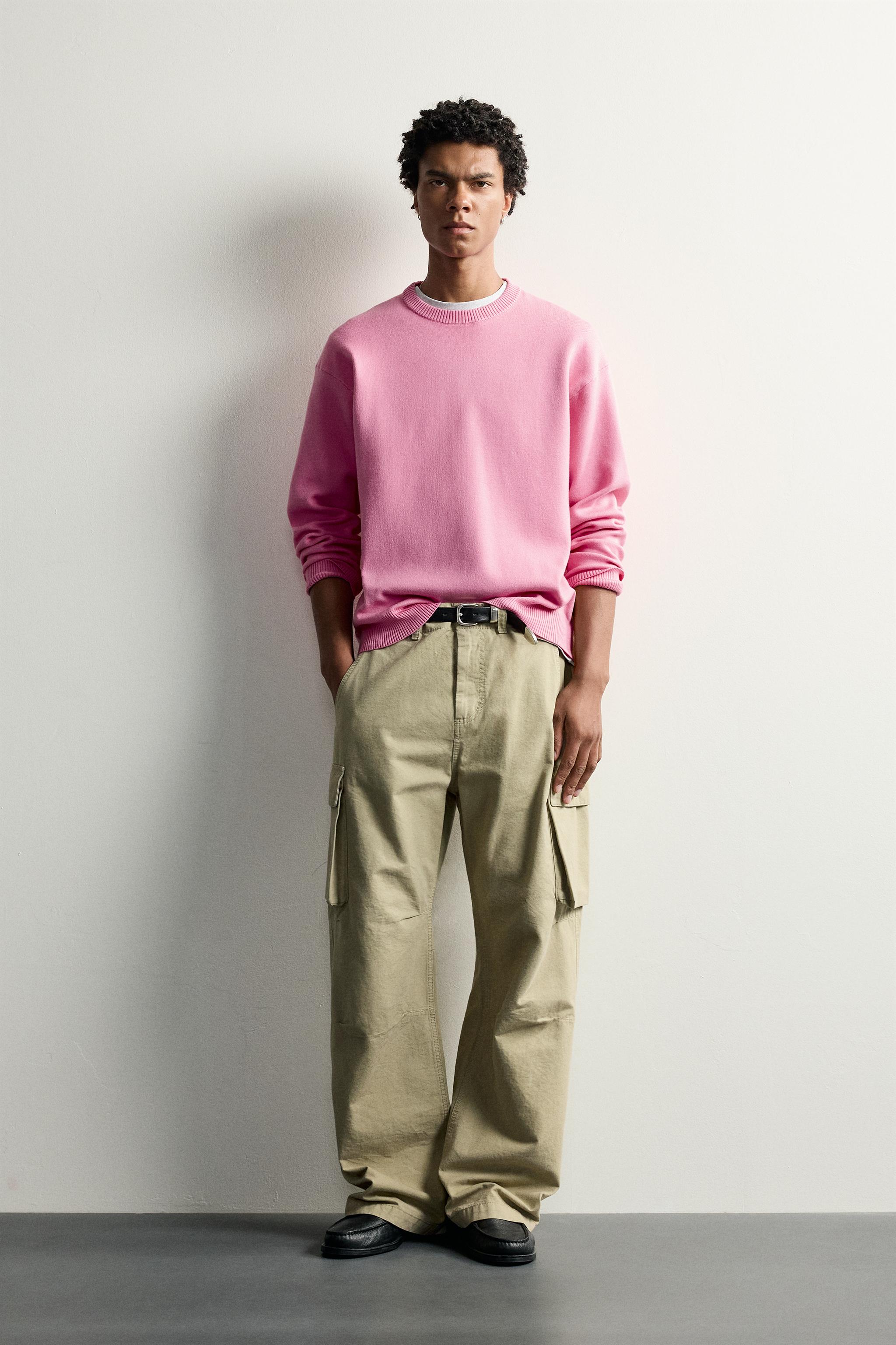 COLORBLOCK RELAXED FIT SWEATER - thumbnail 7