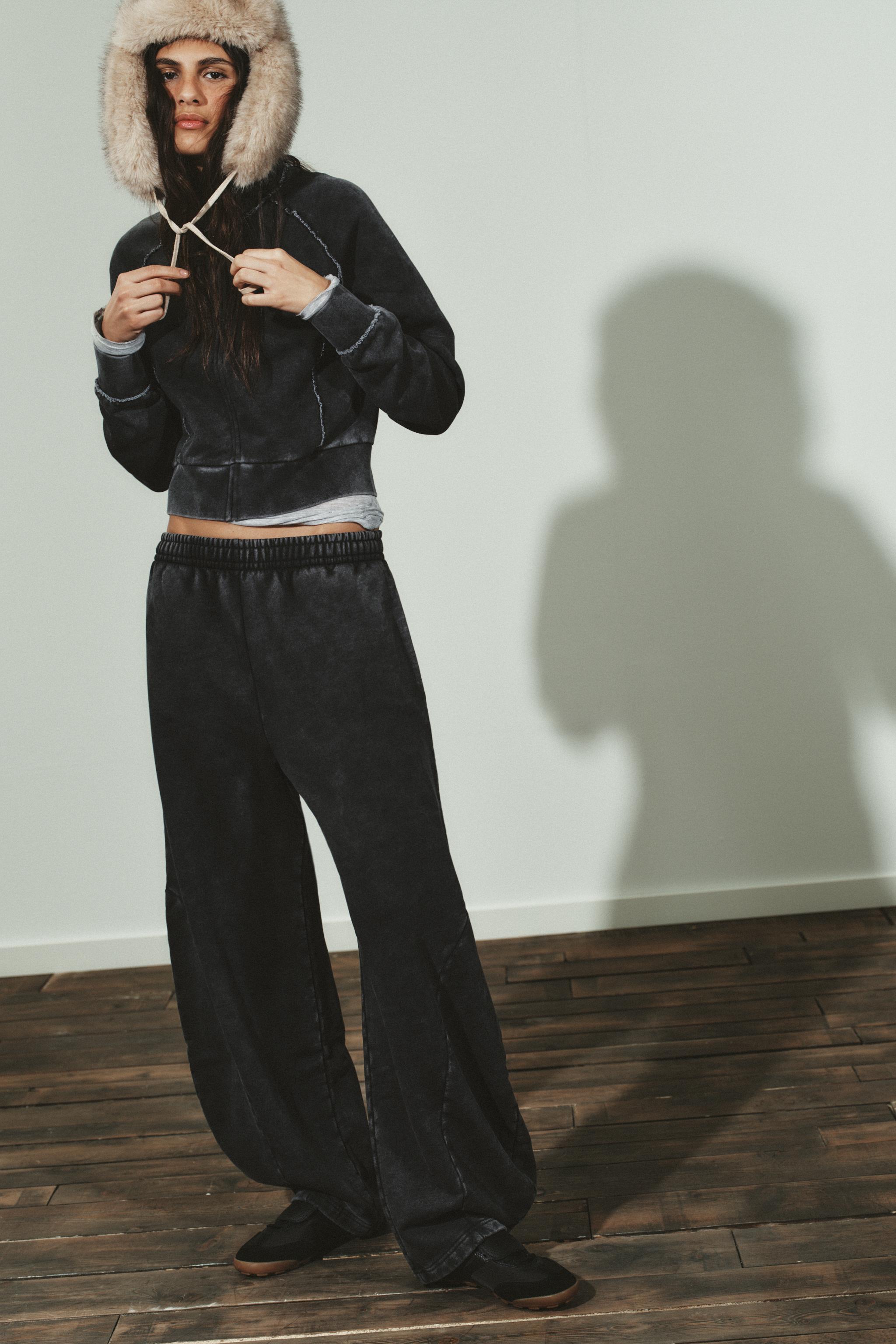 ワイドレッグパンツ | ZARA 日本