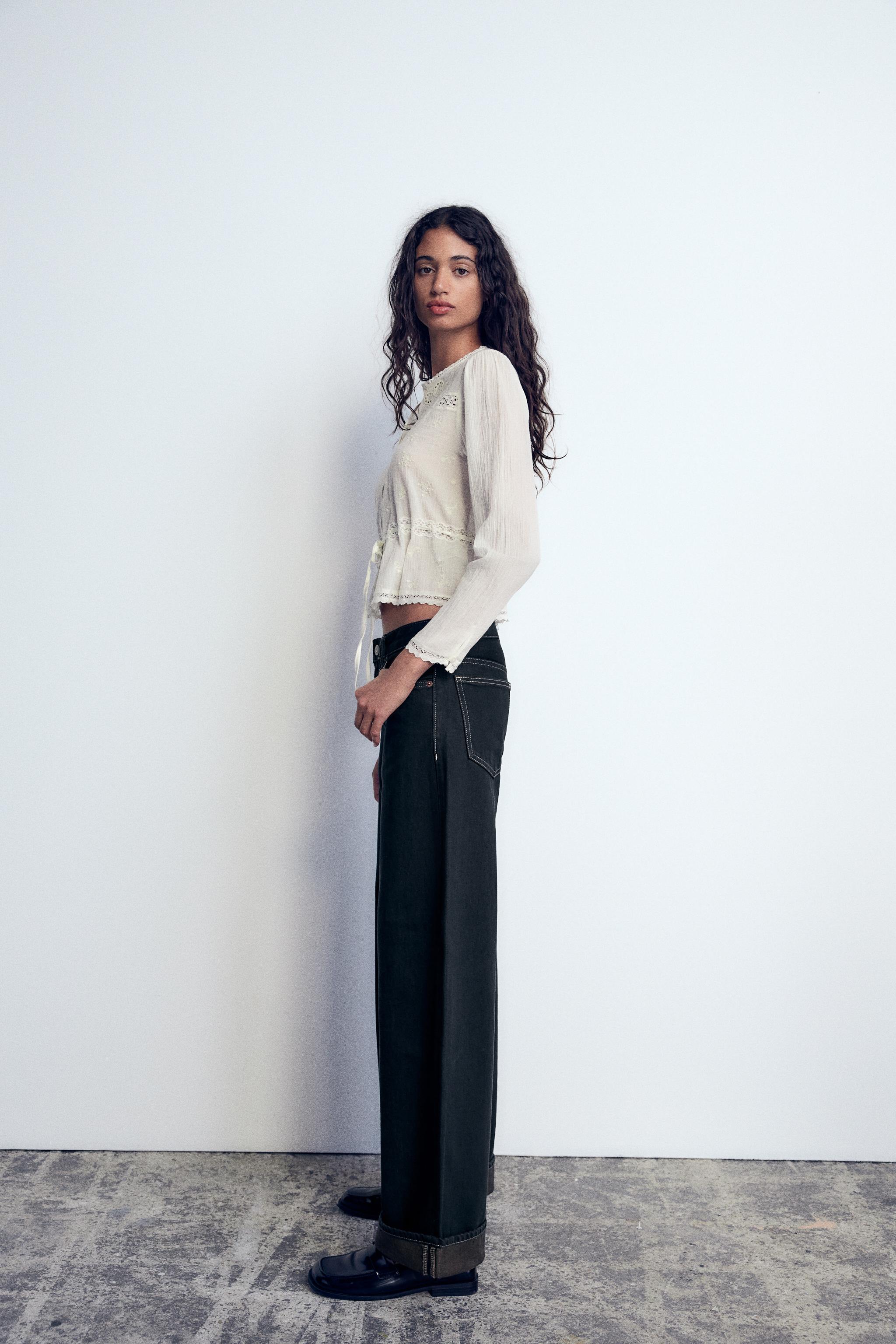 New Long Sleeved Stud Chiffon Blouse Blouse Career Slim