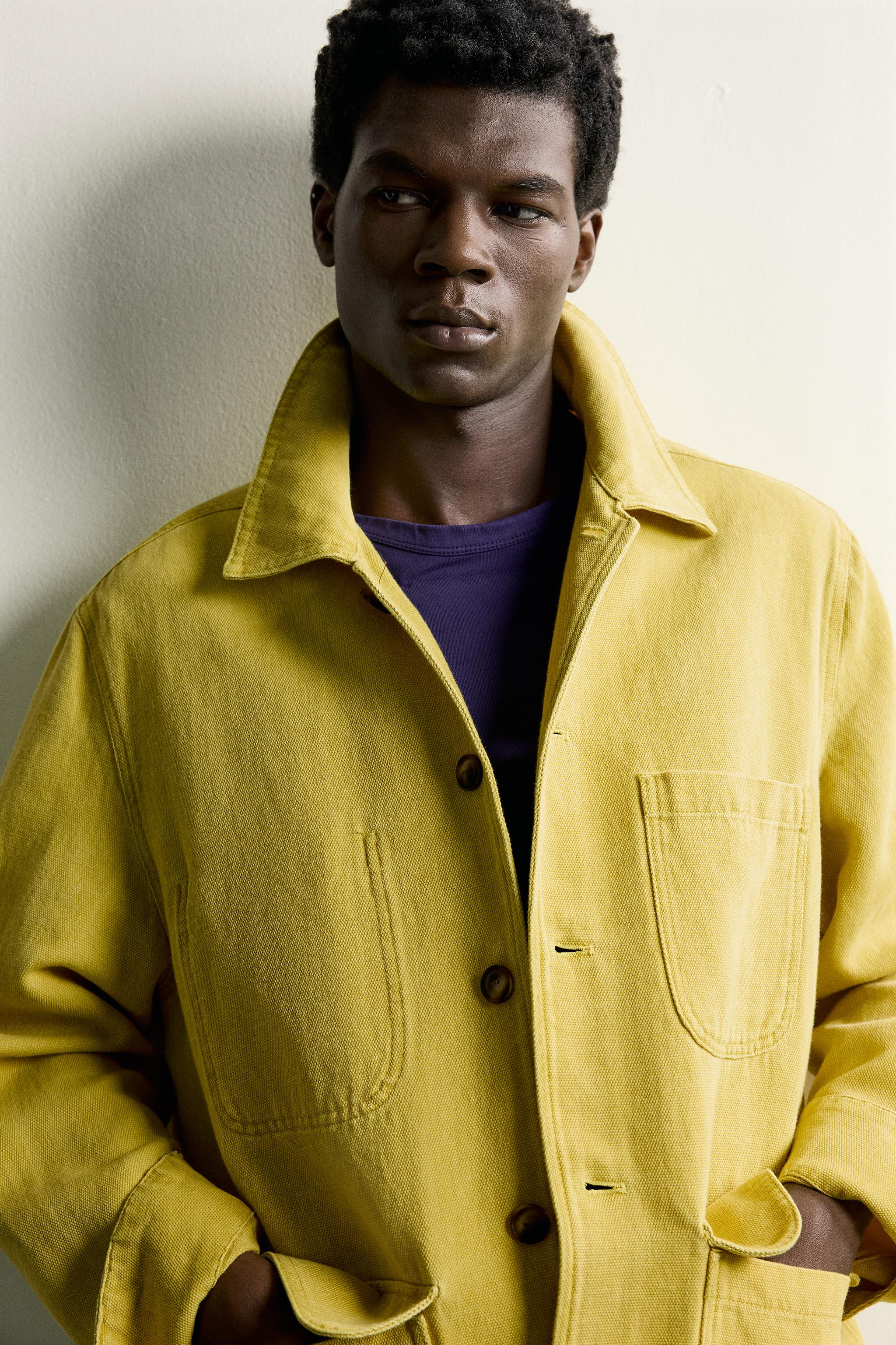 RELAXED-FIT WASHED OVERSHIRT