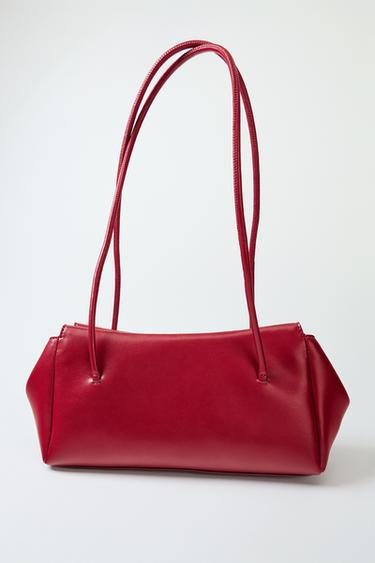 롱 숄더 백 - Zara 레드