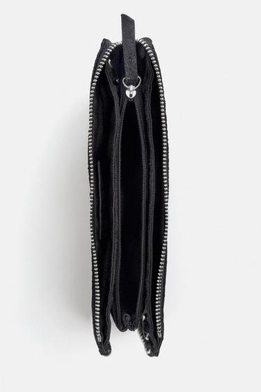 STUDDED CROSSBODY PURSE - Black by Zara - Image 5
