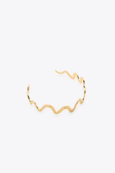 LOT DE 2 BRACELETS SERPENT - Doré de Zara - Image 2