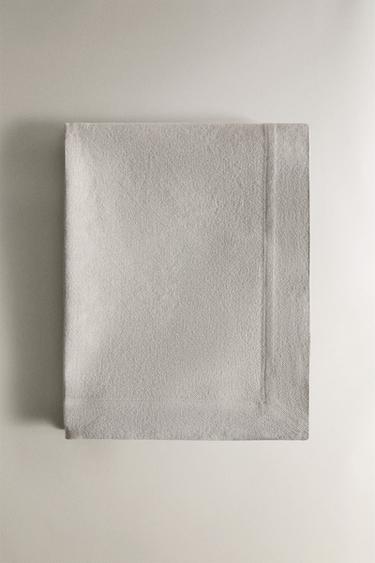 NAPPE LIN ÉPAIS COULEUR - Grisâtre de Zara