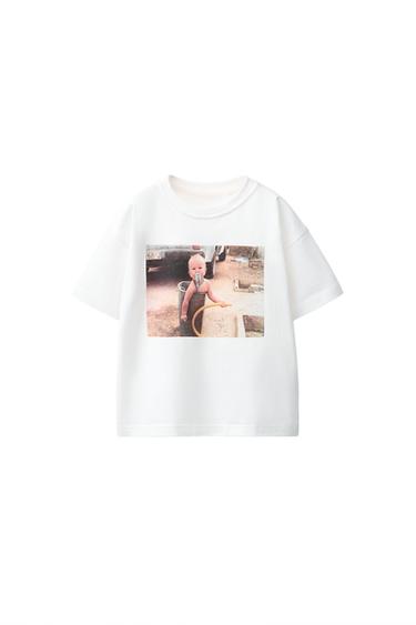 CAMISETA FOTOGRAFÍA PUKAS SURF - Blanco de Zara
