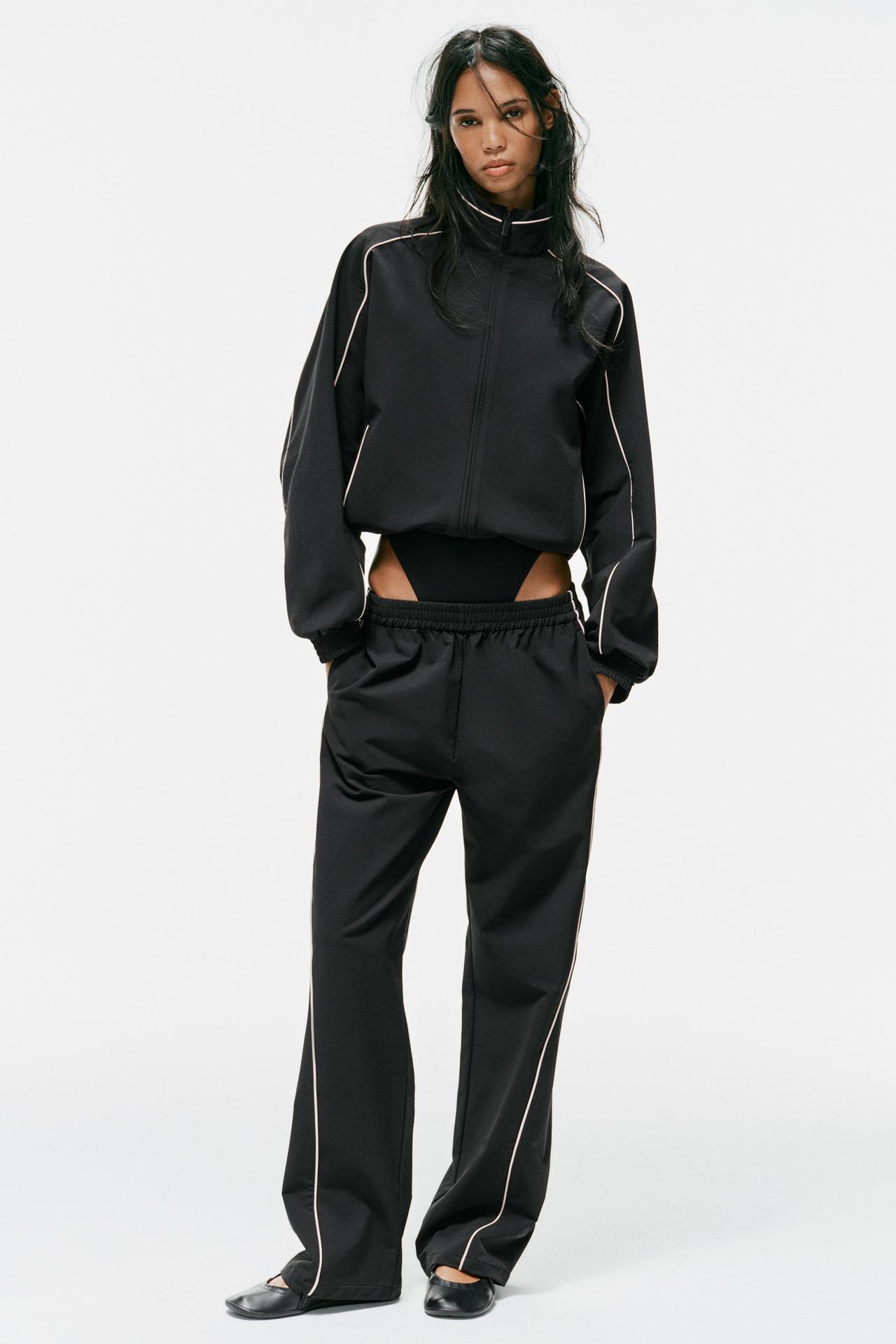 CONTRAST TRIM TECHNICAL JACKET